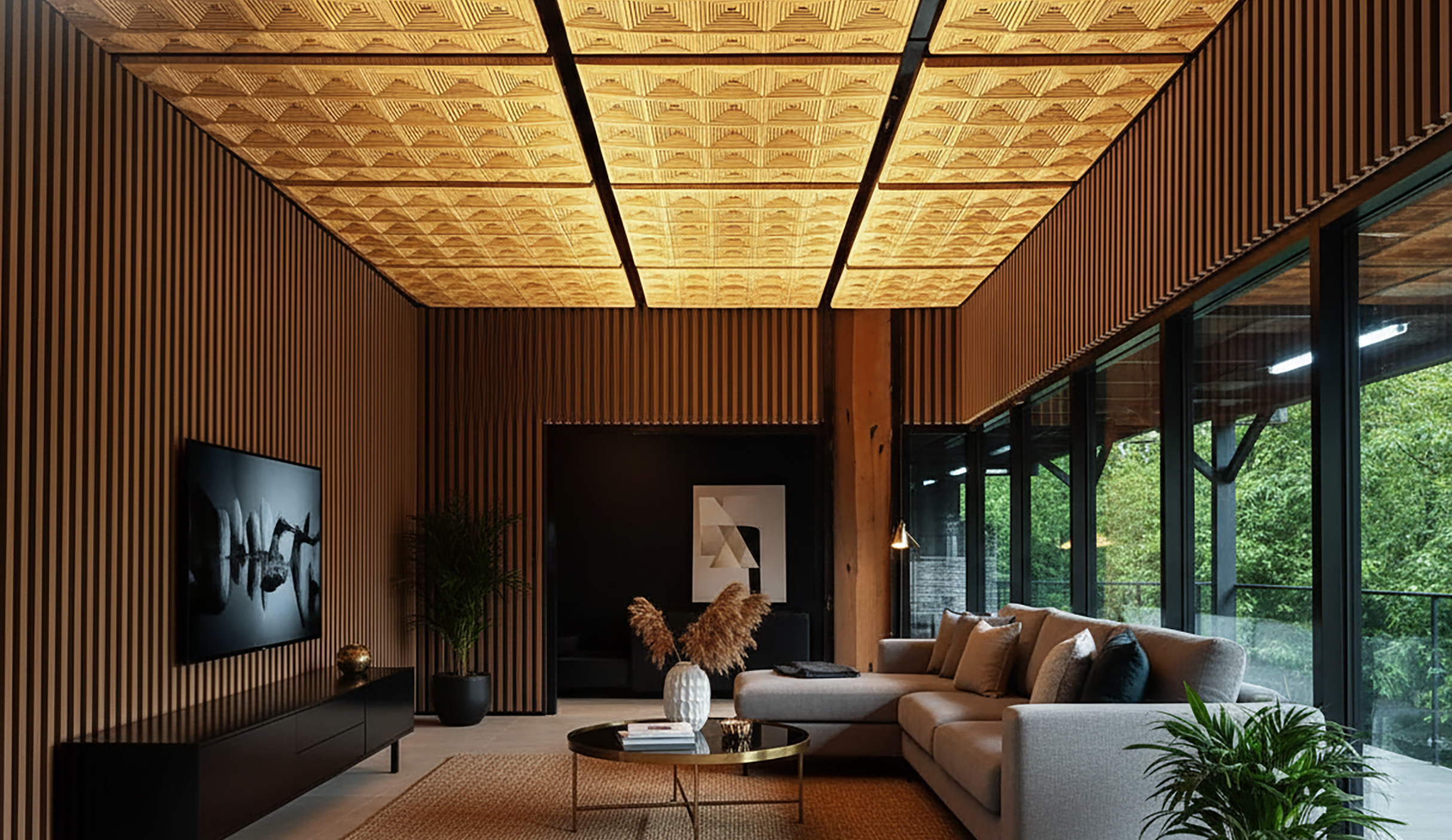 Panduan Pemasangan Plafon Rotan Sintetis: Estetika Tropis dengan Kualitas Modern